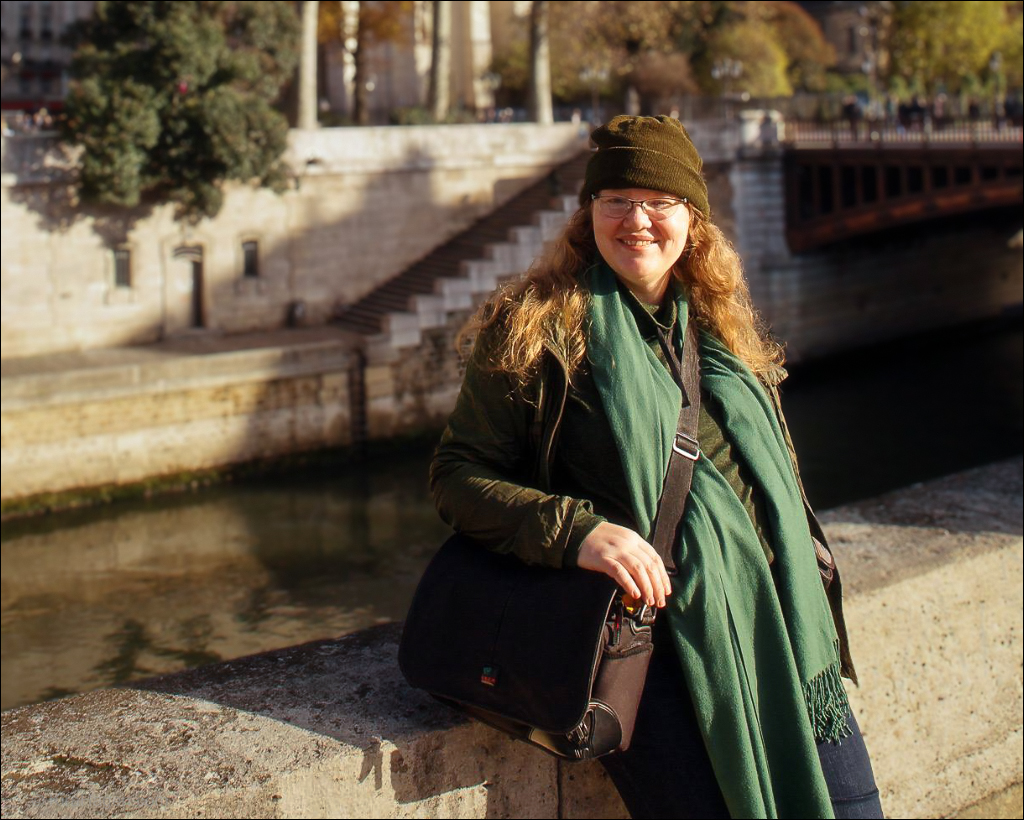 Portrait of Kira Hagen in Paris